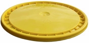 ENCORE Plastics 9352279 Pail Lid, Yellow, For: 5 gal Buckets