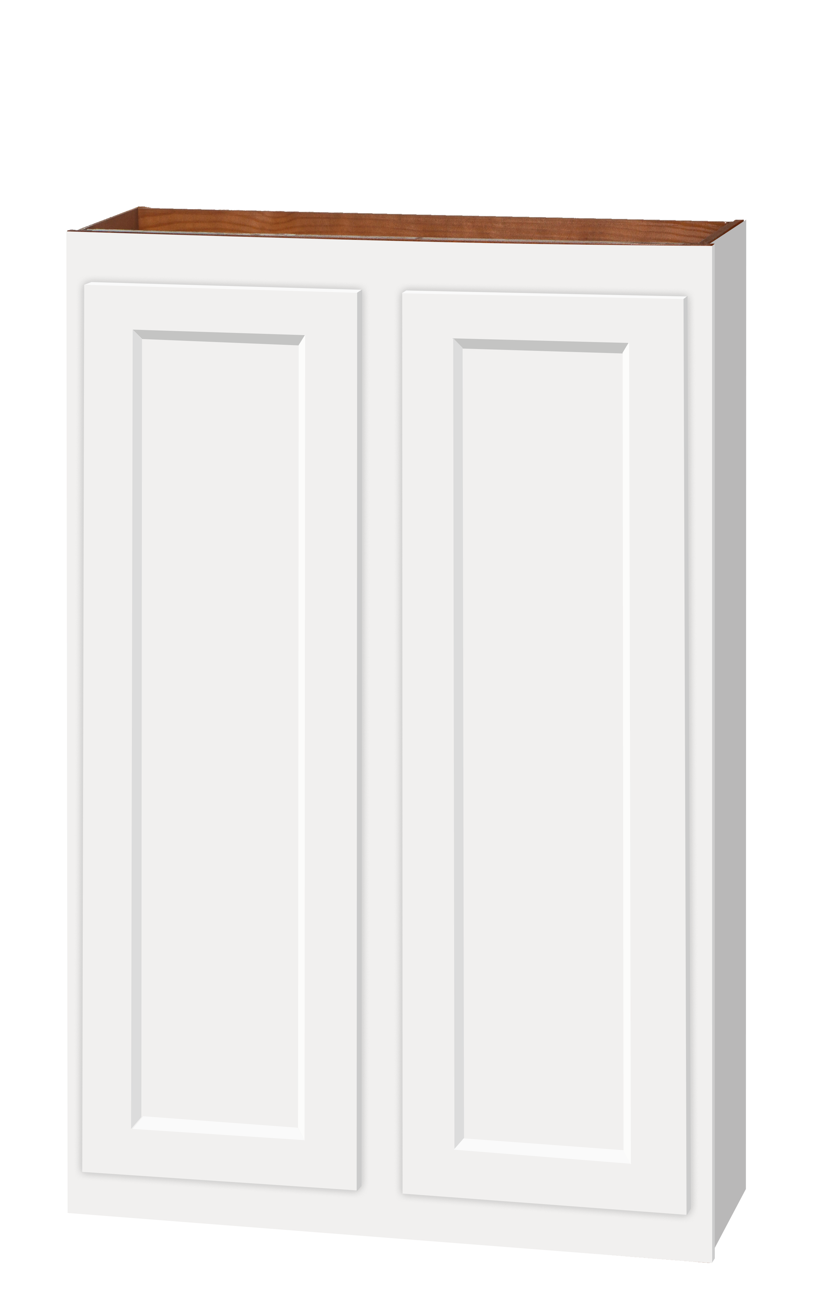 Wall Cabinet, 27"X42"X12", White