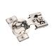 BP9235SLFF Cabinet Hinge, 105 deg Hinge Opening, 1/2 in Inset, 1/2 in Overlay, Self-Closing Close, Satin Nickel