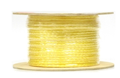 644751TV Rope, 1/2 in Dia, 250 ft L, 430 lb Working Load, Polypropylene, Yellow