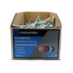 14480-100 Series Peg Hook, 8 in Projection, 11 in L x 1-1/4 in W x 1-1/8 in H Dimensions