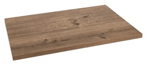 0330-1623MPL Shelf, 1-Shelf, 23 in W, Wood