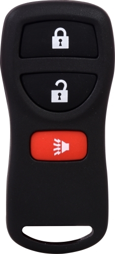 CP014D Remote Key, 3-Button, Plastic, Black Fob