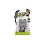 CB253 Gorilla Glide, Plastic, Gray, 1 in Dia Dimensions