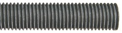 ATHG784120 Threaded Rod, 10 ft L, Low Carbon Steel, Hot-Dipped Galvanized, UNC Thread