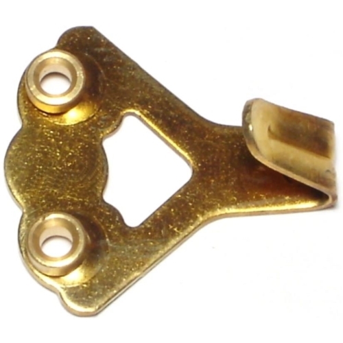 24542 Concrete and Brick Picture Hanger, 100 lb, Brass