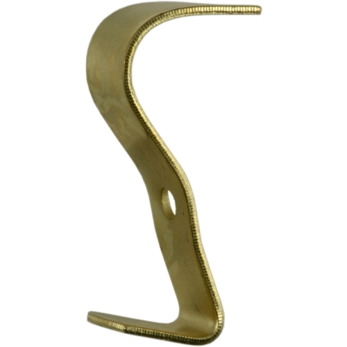 24581 Moulding Hook, Brass