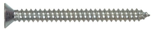 881872 Screw, #10 Thread, 1-1/2 in L, Flat Head, Phillips Drive, Stainless Steel