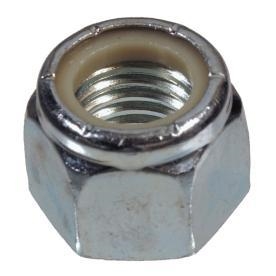 880810 Lock Nut, Nylon Insert, Coarse Thread, M4-0.7 Thread, Steel