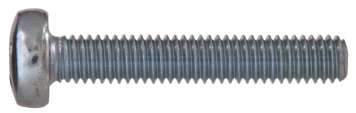 882612 Screw, M5-0.8 Thread, 20 mm L, Coarse Thread, Pan Head, Phillips Drive, Steel, Zinc-Plated, 2 PK