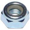 88392 Lock Nut with Nylon Insert, Fine Thread, 8-1 Thread, Steel, Yellow Zinc, 8.8 Grade