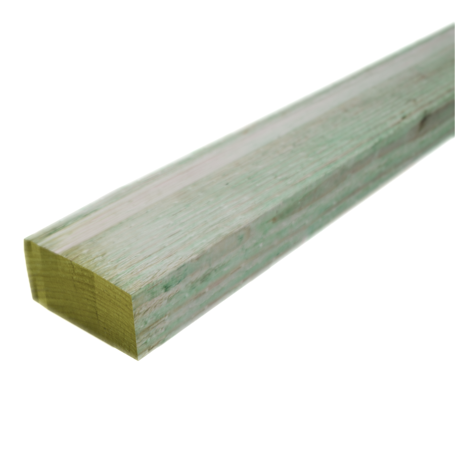 2 x 4 x 10' (Actual: 1-1/2"x3-1/2") #1 Above Ground Treated Pine