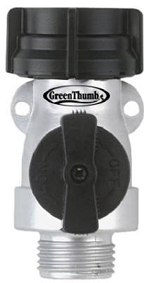 Single Shut Off Aluminum Connector