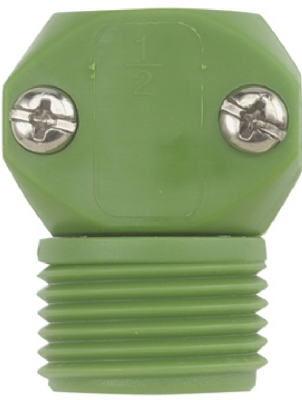 Green Thumb 35MGT Hose Coupler, 1/2 in, Male, Poly