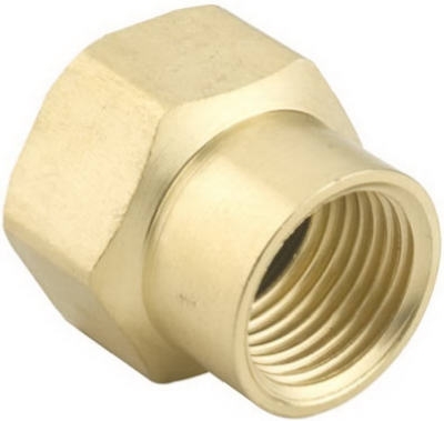 Green Thumb 5FP7FHGT Hose Quick Connector, 1/2 x 3/4 in, FNPT x FNH, Brass