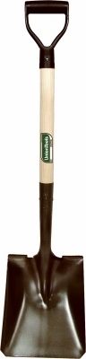 Green Thumb 263125300 Transfer Shovel, 8-1/4 in W Blade, D-Shaped Handle