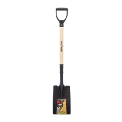 Garden Spade, Wood D-Handle