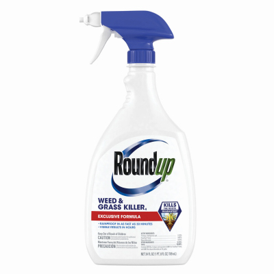 5375806 Weed and Grass Killer, Liquid, Off-White/Yellow, 24 fl-oz Bottle