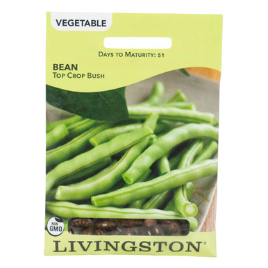 Y4090 Top Crop Bush Bean Seed, Bean, 13 g Pack