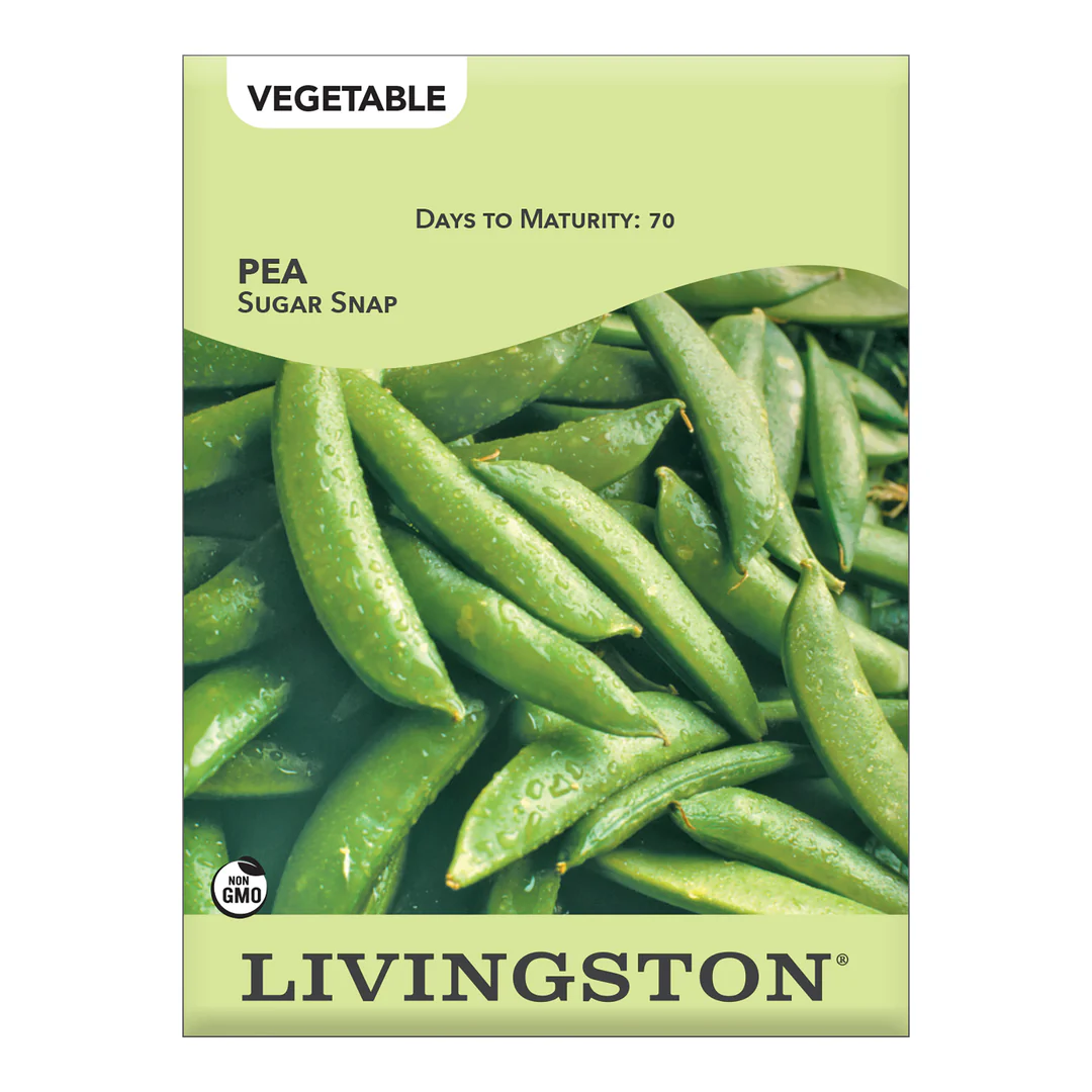 Y4545 Sugar Snap Pea Seed, Pea, 13 g Pack