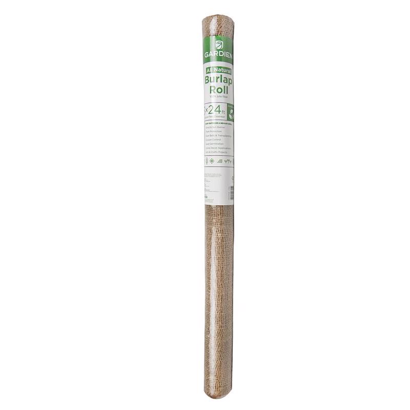 46504 Landscape Fabric, 24 ft L, 3 ft W, Burlap