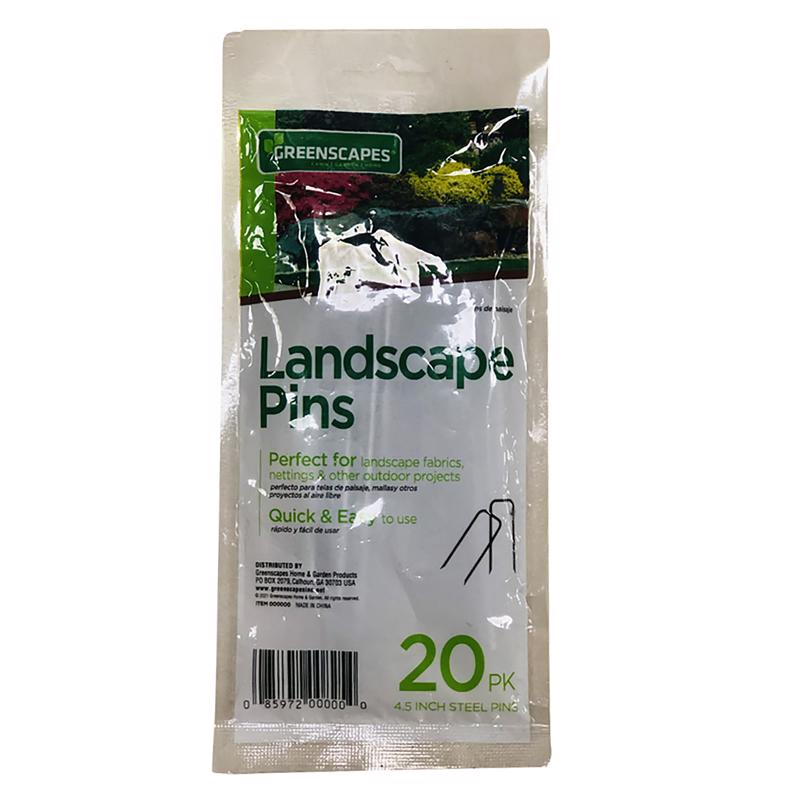 85429 Landscape Fabric Pin, 4-1/2 in L, 1 in W, Steel