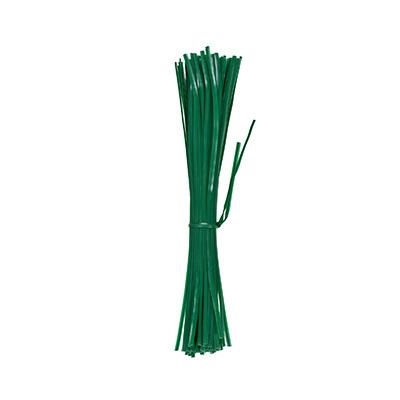 T002GT Wire Tie, 8 in L, Plastic-Coated