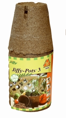 JP212 Round Peat Pot, 12/PK