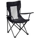 QC121-25 Camping Folding Chair, 20-1/2 in W, 20-1/2 in D, 30 in H, Steel Frame, 600D Polyester Seat, Assorted