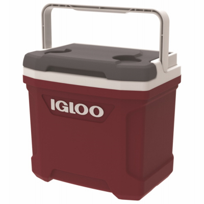 32627 Latitude Industrial Cooler, 16 qt Cooler, Red/Meteorite
