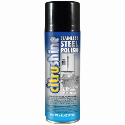 3100320 Grill Polish, Liquid, Light Yellow, 6 oz Aerosol Can