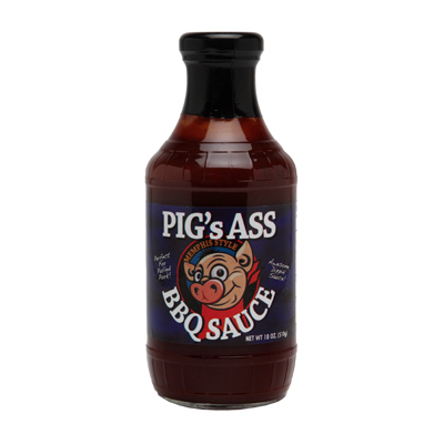 OW85103 Pig's Ass BBQ Sauce, 16 oz