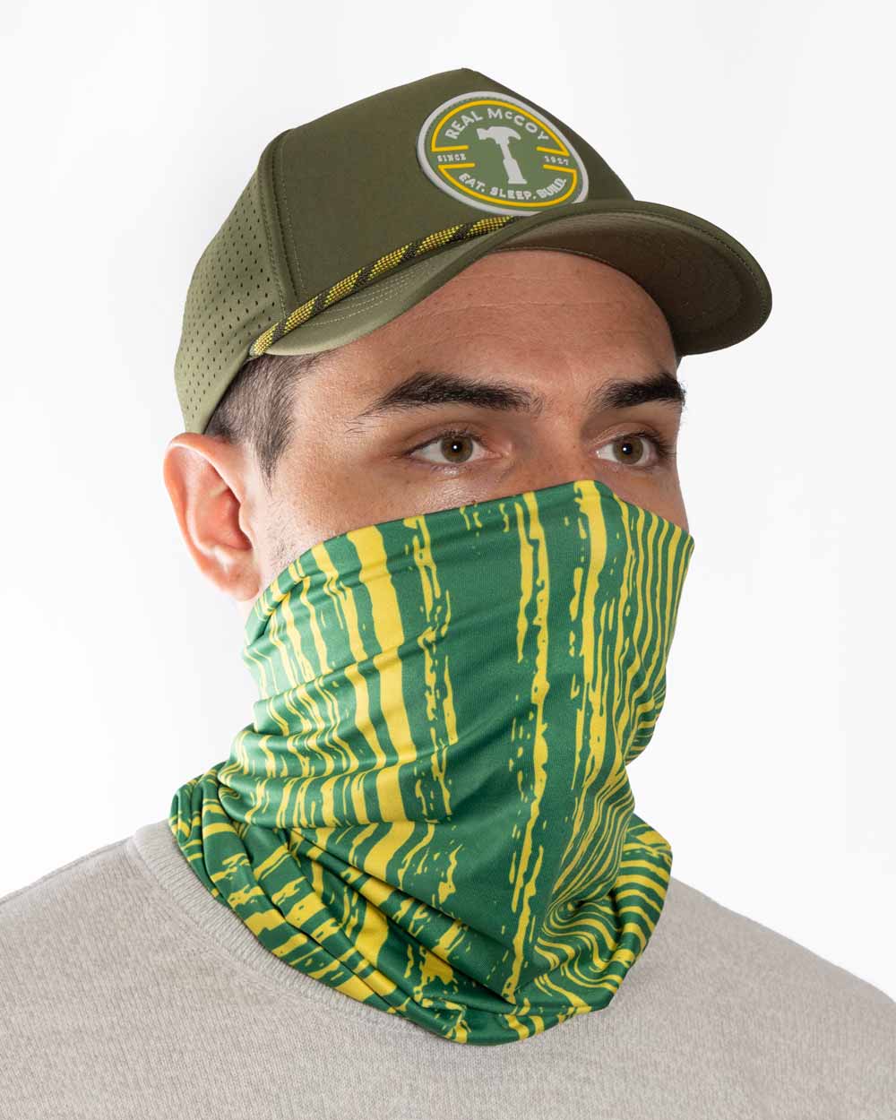 McCoy's MGYNG-MCCWG Neck Gaiter, Wood Grain