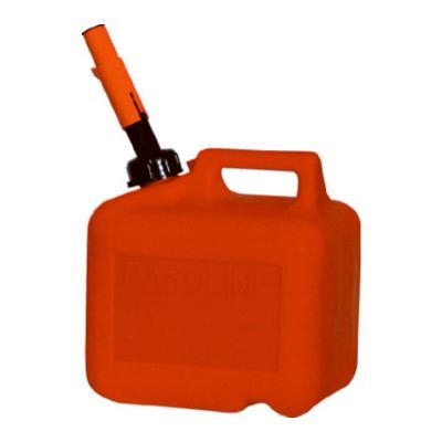 21510 Gas Can, 2 gal Capacity, Polyethylene, Red