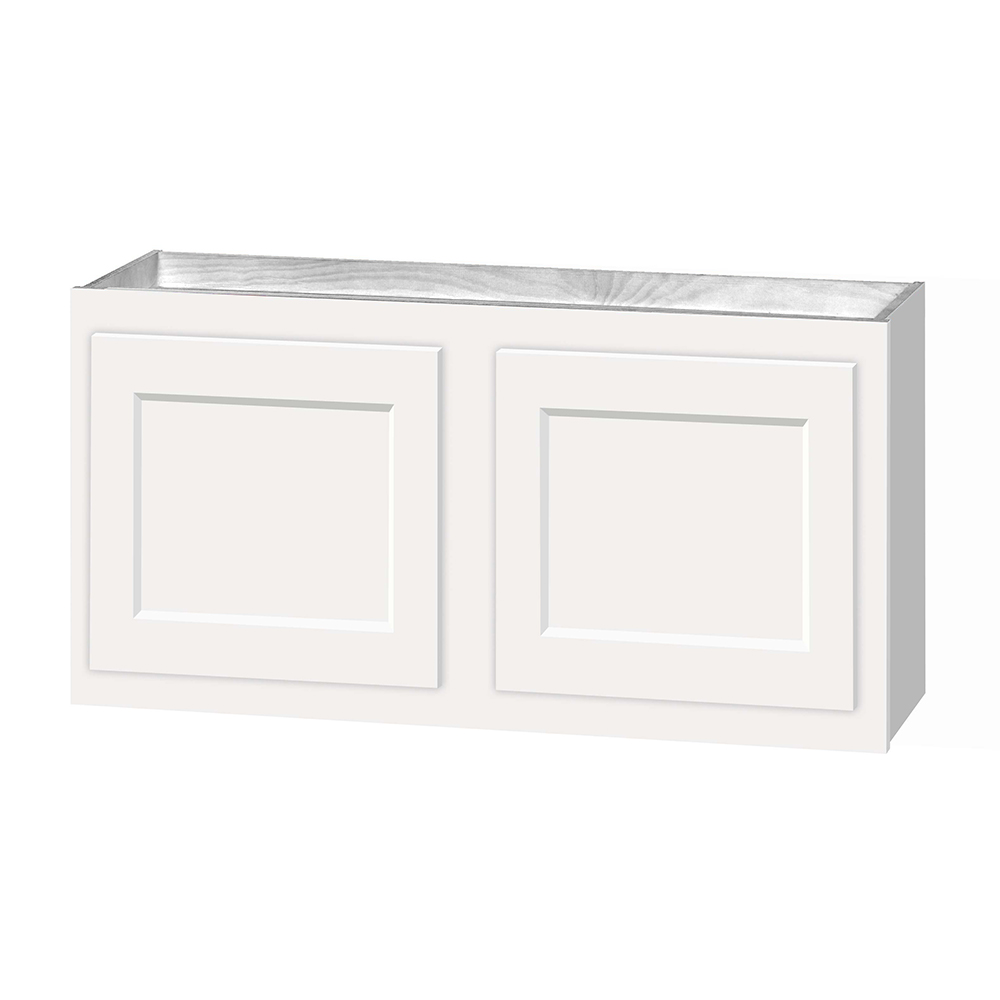 Kitchen Kompact Wall Cabinet, 30"X15"X12", White