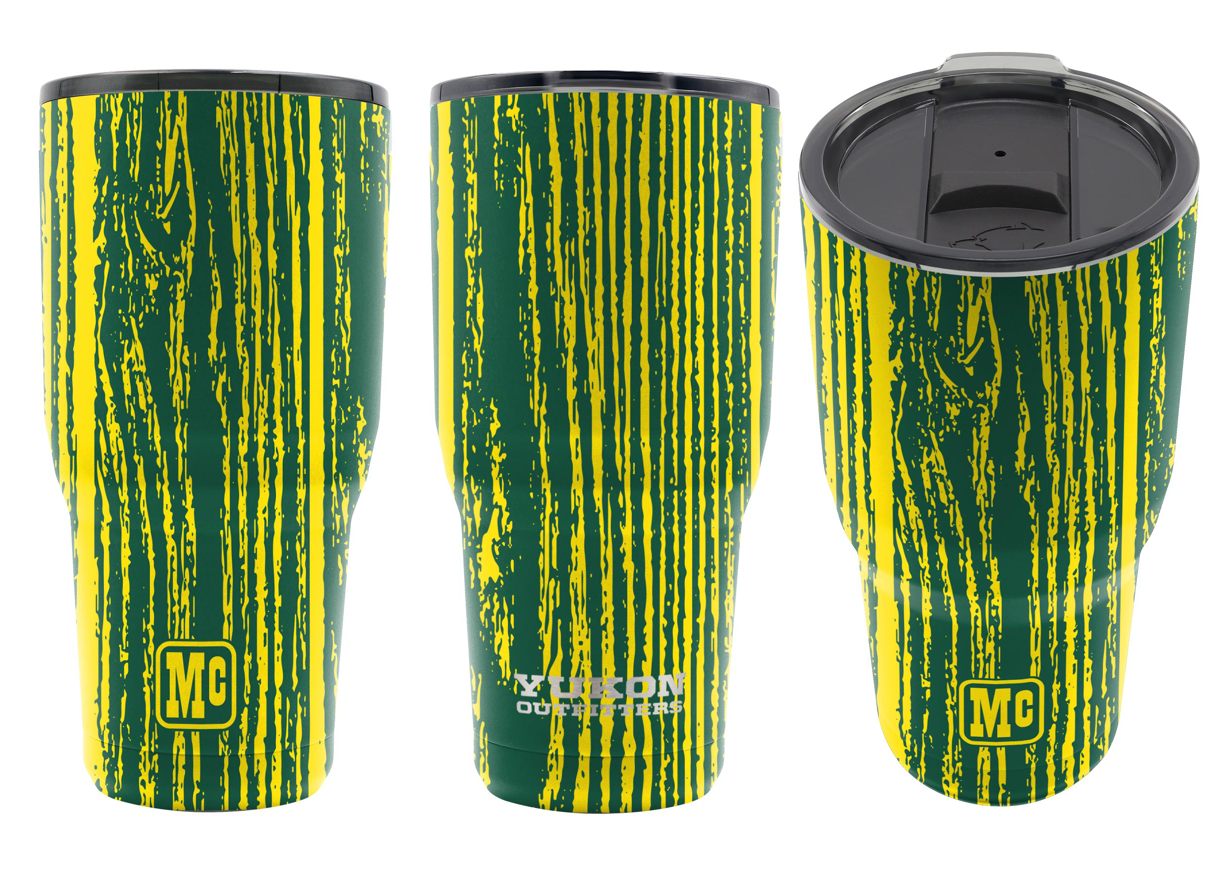 McCoy's MGYT30-MCCWG Tumbler, Wood Grain, 30 oz