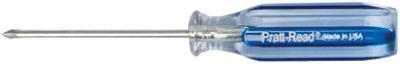 82245-HT Screwdriver, #0 Drive, Phillips Drive, 2-1/2 in L Shank, Cellulose Acetate Handle, Fluted Handle