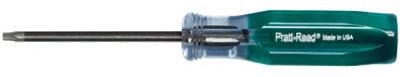 82416-HT Screwdriver, T20 Drive, Torx Drive, 3 in L Shank, Cellulose Acetate Handle, Fluted Handle