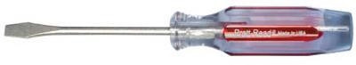 82560-HT Screwdriver, 1/4 in Drive, Slotted Drive, 4 in OAL, Cellulose Acetate Handle