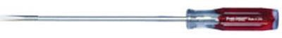82572-HT Screwdriver, 1/4 in Drive, Slotted Drive, 6 in L Shank, Cellulose Acetate Handle, Fluted Handle