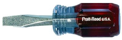 82944-HT Screwdriver, 1/4 in Drive, Slotted Drive, 1-1/2 in L Shank, Cellulose Acetate Handle, Fluted Handle