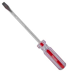 8043010 Screwdriver with Magnetic Tip, 5/16 in Drive, Slotted Drive, 6 in L Shank, Plastic Handle