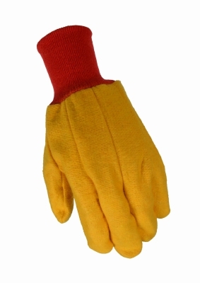 98413-04 Chore Gloves, Men's, XL, Knit Wrist Cuff, Cotton/Poly