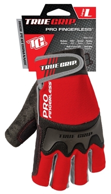 9863-23 Gloves, L, Leather/Spandex