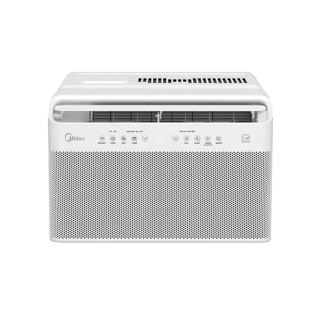 MWAUK-12CRN8-BC 12,000 BTU Modern Designed Window Air Conditioner, 550 sq.ft , 21.97 in Depth, 19.17 in Width, 13.46 in Height