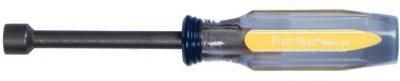 82671-HT Solid Nut Driver, 3/8 in Drive, Blue/Clear/Yellow Handle, 3-1/4 in L Shank, Cellulose Acetate Handle