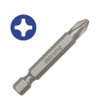 IWAF22PH32 Power Bit, #3 Drive, Phillips Drive, 1/4 in Shank, Hex Shank, 1-15/16 in L, Steel