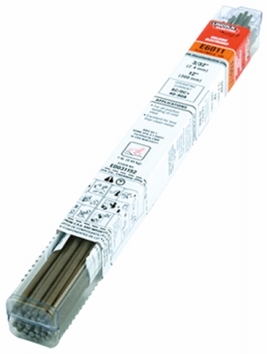 Fleetweld 180-RSP Series ED033495 Stick Electrode, 1/8 in Dia, 14 in L, Cellulosic/Mild Steel