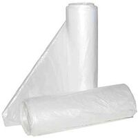 Hi-Lene Series HCR-242406C Anti-Microbial Coreless Can Liner, 7 to 10 gal, HDPE, Clear