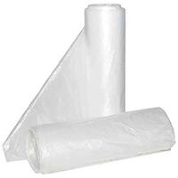Hi-Lene Series HCR-404816C Anti-Microbial Coreless Can Liner, 45 gal, HDPE, Clear